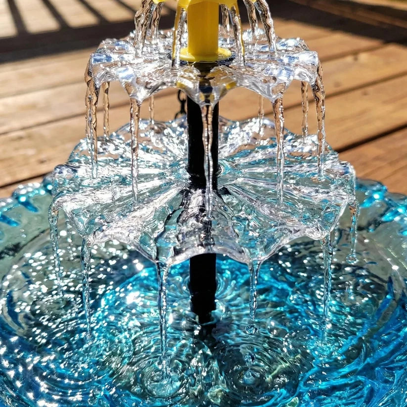 🎁Solar Cascade Hanging Bird Bath Fountain