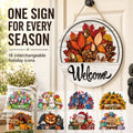🔥 LIMITED-TIME 50% OFF — 16 Pcs Interchangeable Welcome Sign for Front Door